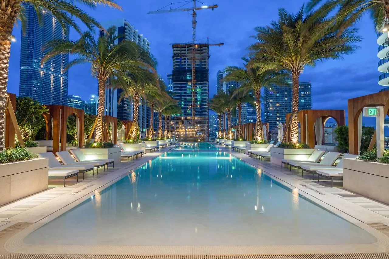 酒店 812 Located At Sls Lux Brickell, Managed And Operated By And The Beaches 迈阿密
