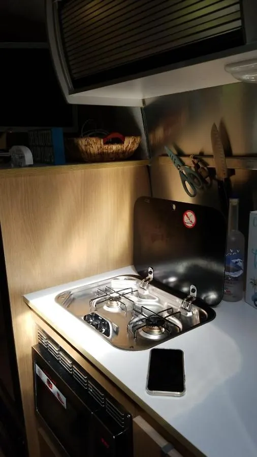 Airstream In The Center Of It *