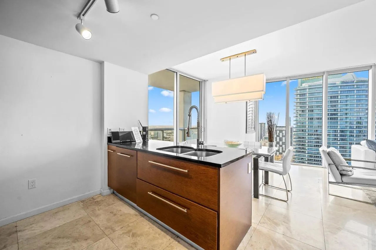 High Rise Luxury Ocean Corner Unit 2/2 - Icon Brickell Appartement