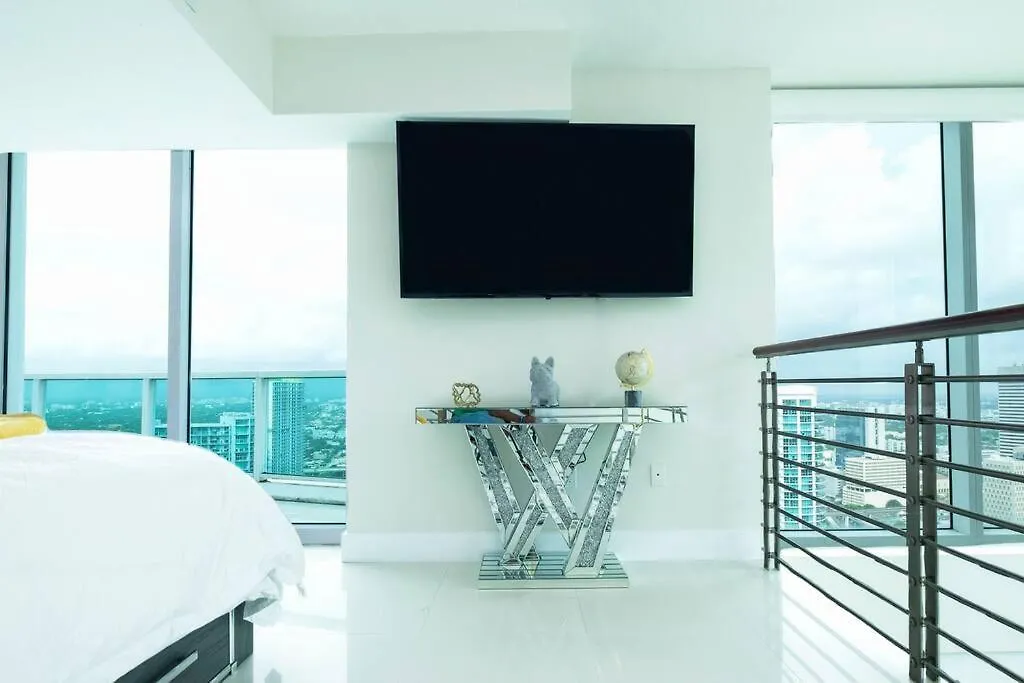Lägenhetshotell Blue River At Brickell Penthouse