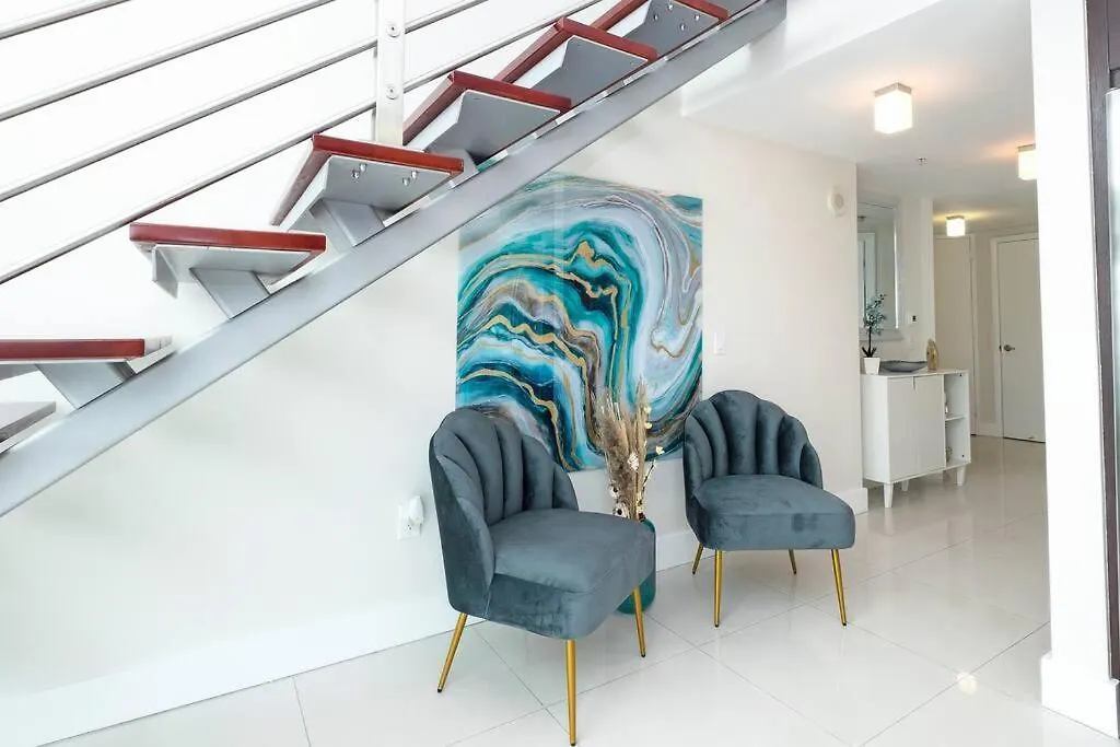 Lägenhetshotell Blue River At Brickell Penthouse Miami