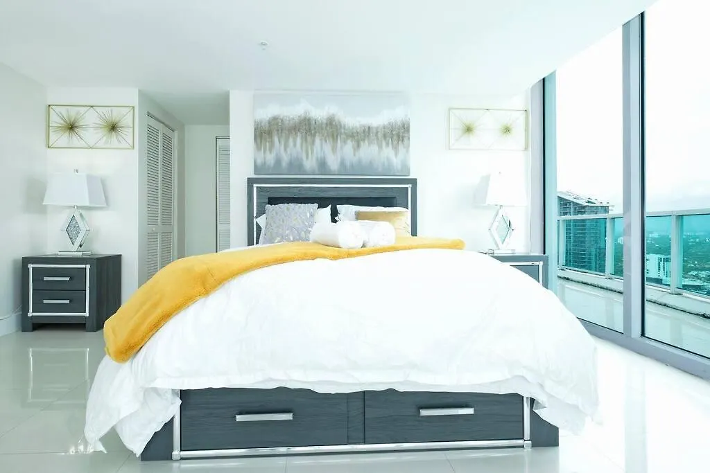 Lägenhetshotell Blue River At Brickell Penthouse Miami