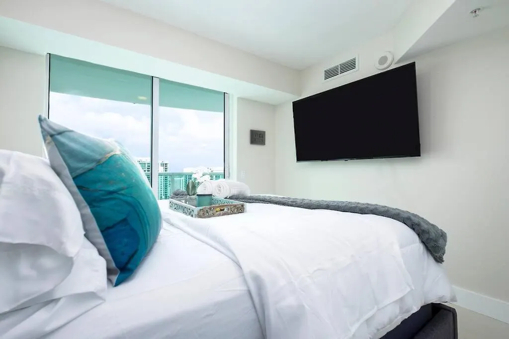 Blue River At Brickell Penthouse Lägenhetshotell *