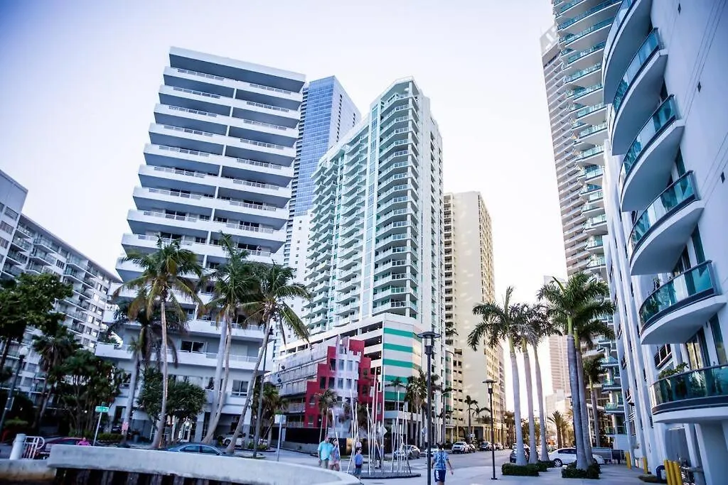 Gorgeous 2br In The Heart Of Brickell, Free Parking Appartement Miami