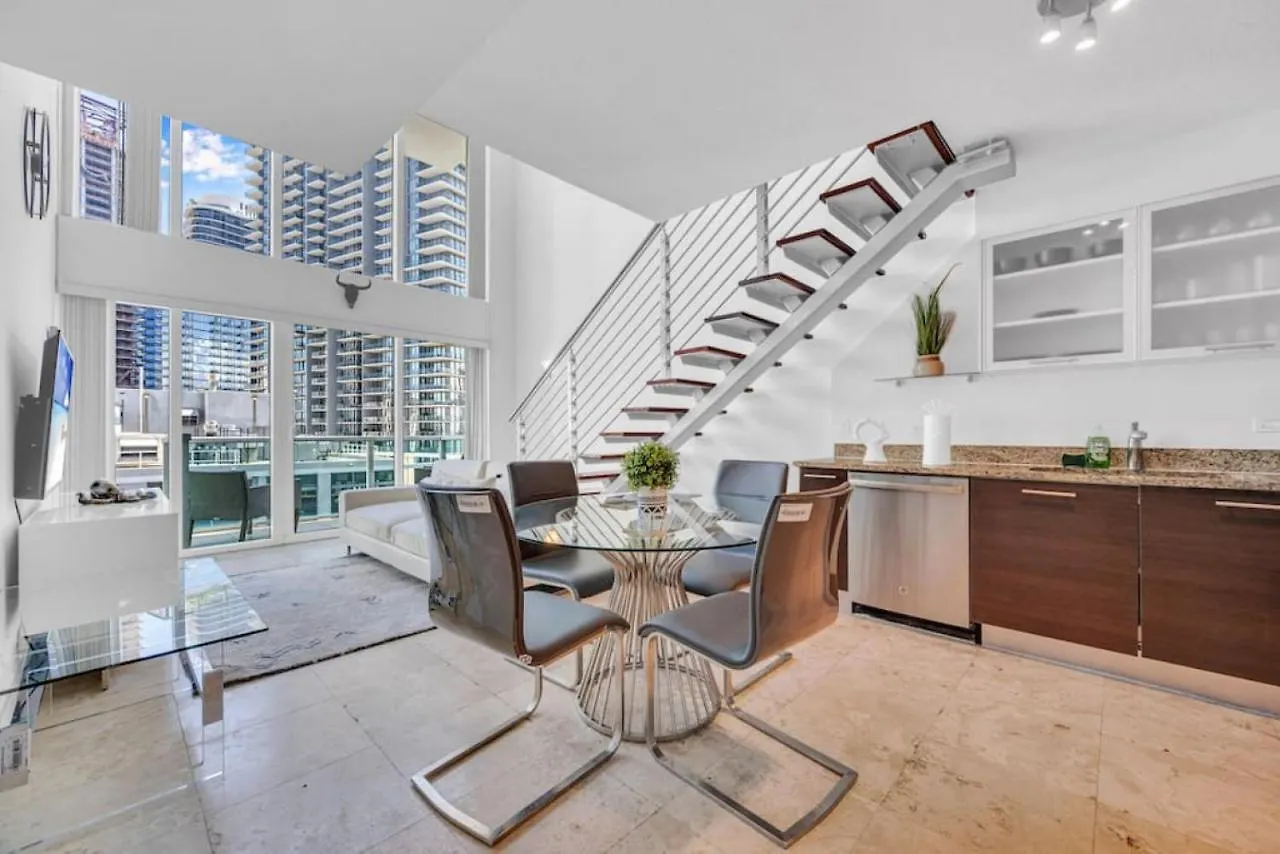 Semesterbostad Amazing Loft Style 1 Bed With Water And City Views