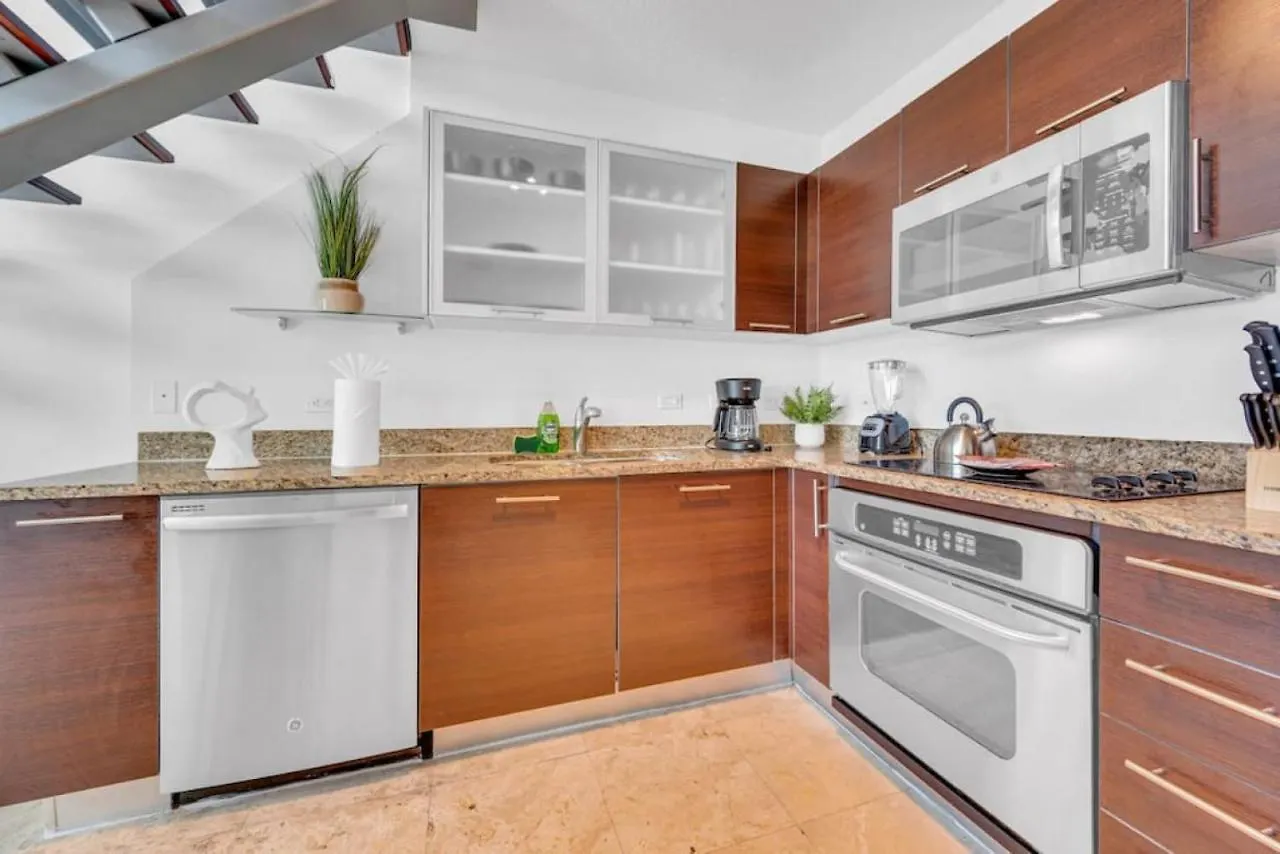 Amazing Loft Style 1 Bed With Water And City Views Semesterbostad *