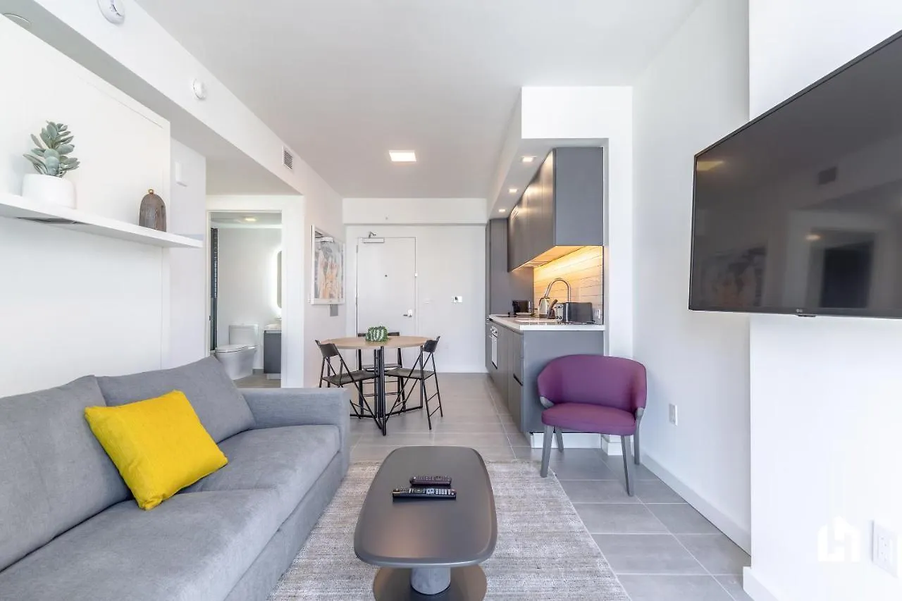 Apartment Unique Dt Apts With Amenities Like Pool, Gym, Restaurants & Cowork Lounge By Luahost Miami