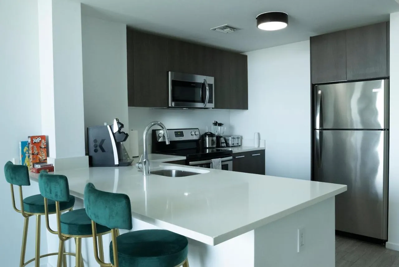 Luxury 2'2 Brickell Downtown * 마이애미