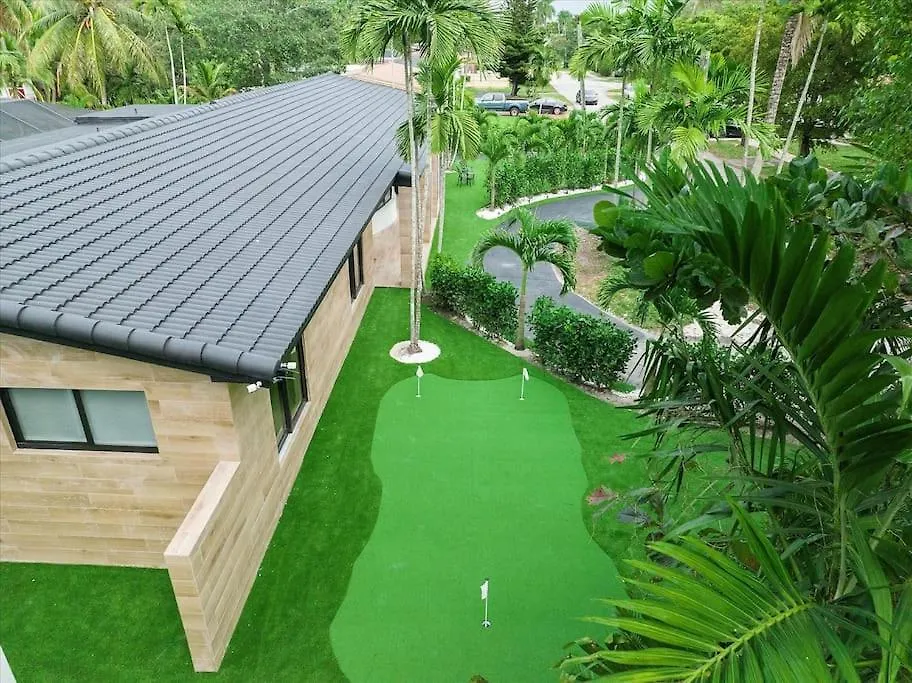 Villakobo Heated Pool Bar Tennis Golf * 迈阿密