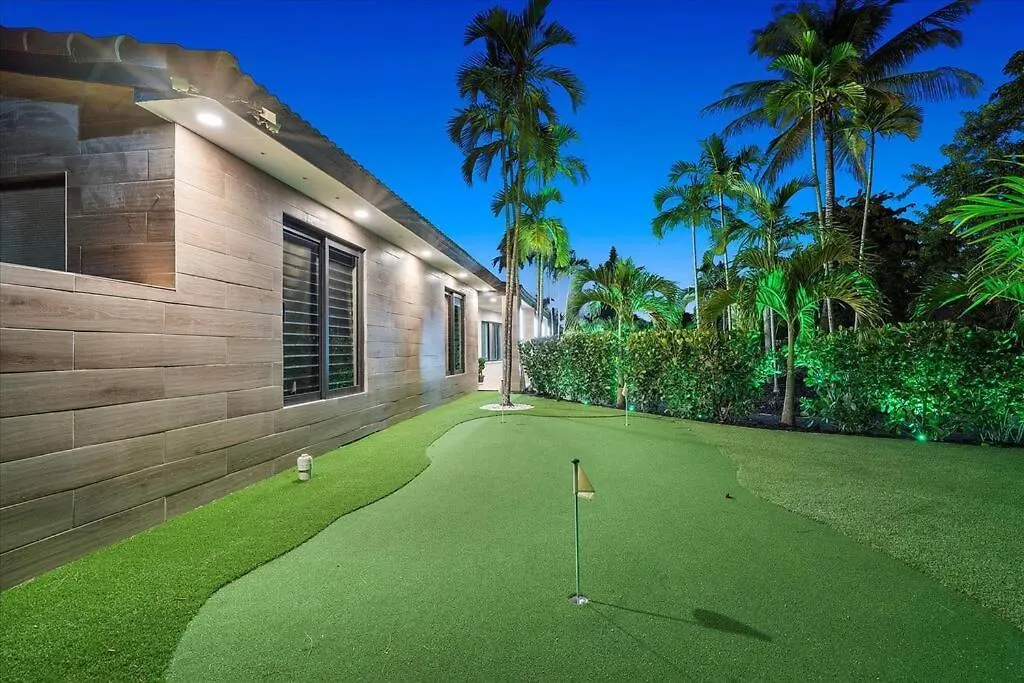 Villakobo Heated Pool Bar Tennis Golf 度假居 迈阿密