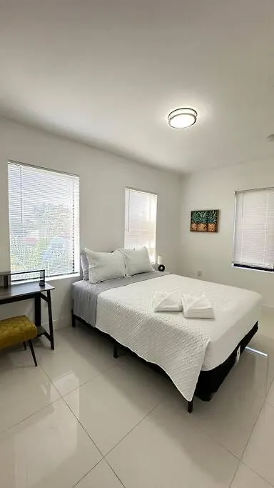 Daire Stanza Hearth Of Design District And Wynwood, Parking, Laundry, Workstation, Fully Equipped Apts, 24/7 Guest Support #6 *