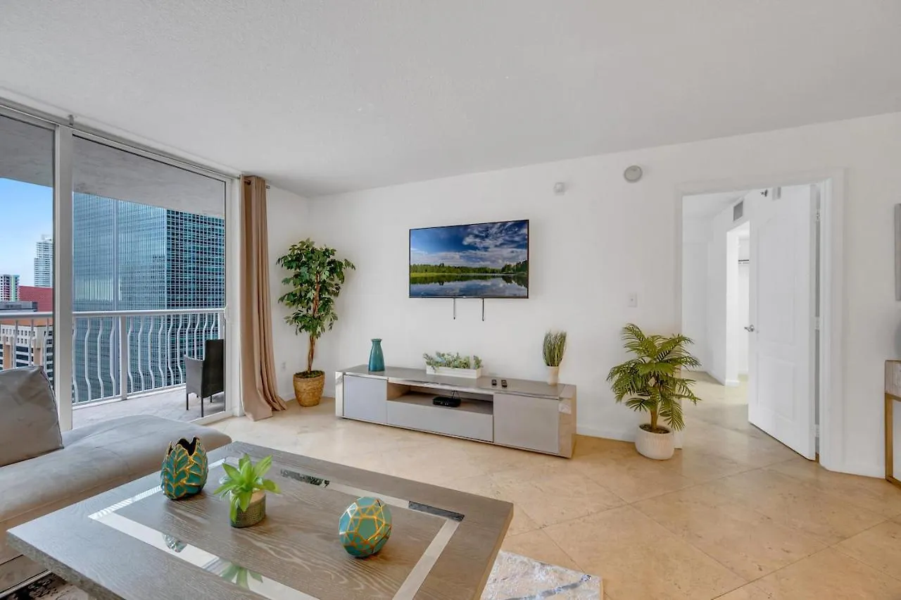 דירה Gorgeous 1br Brickell-freeparking