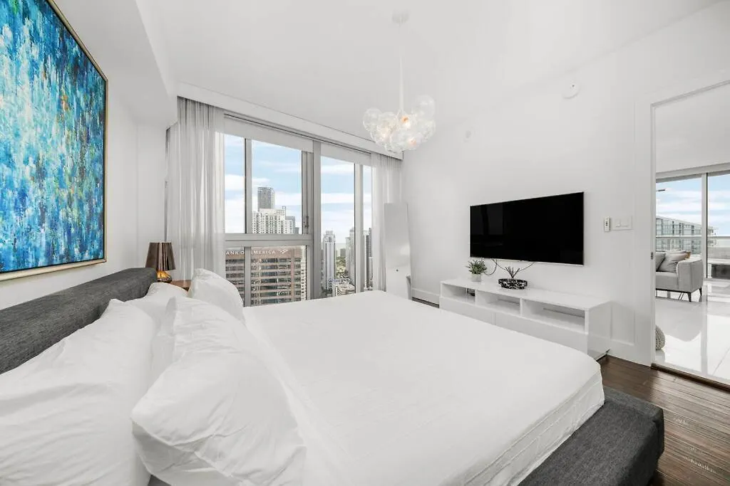 Apartman Icon W Brickell By Imd Marvelous Ocean View 2br/2ba Miami