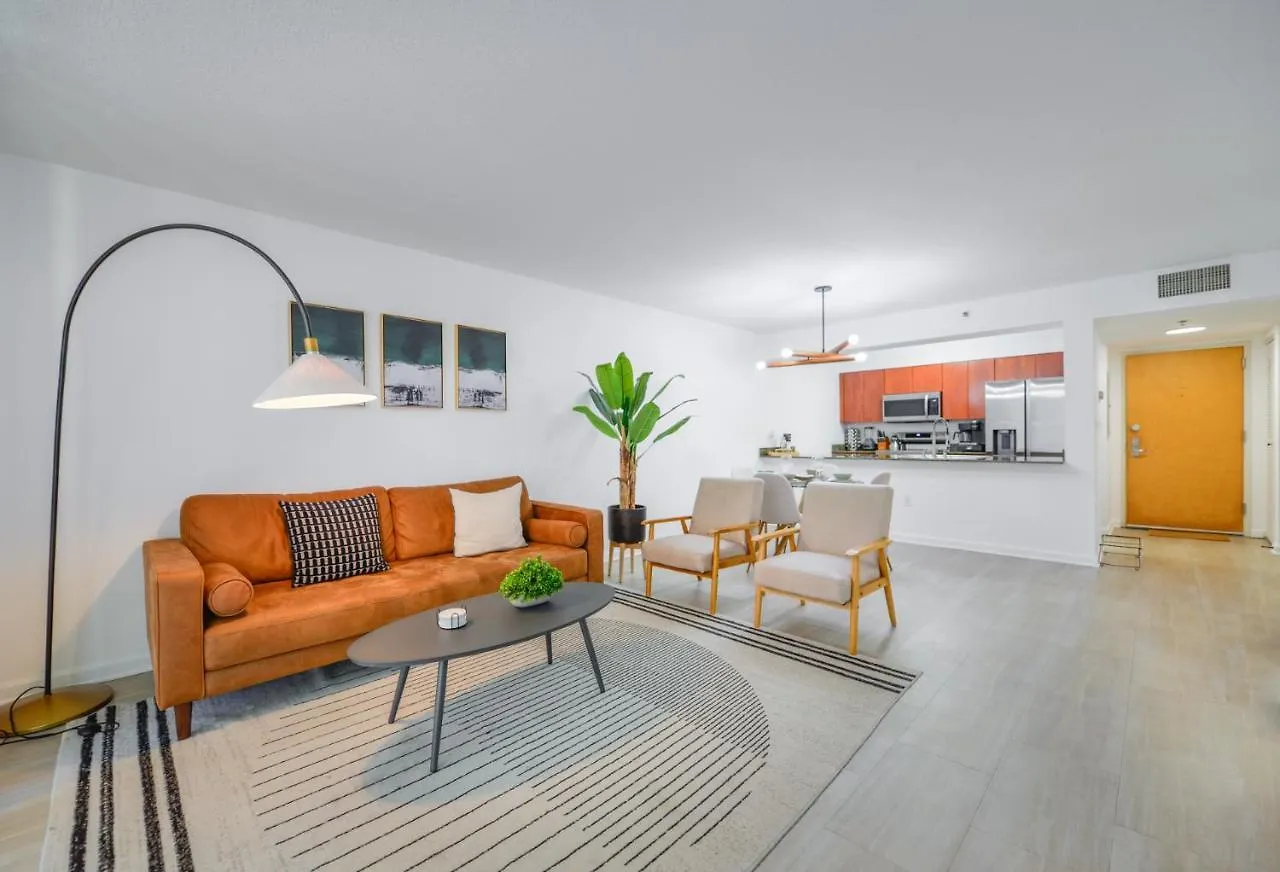 Appartement With Panoramic Views In Brickell *