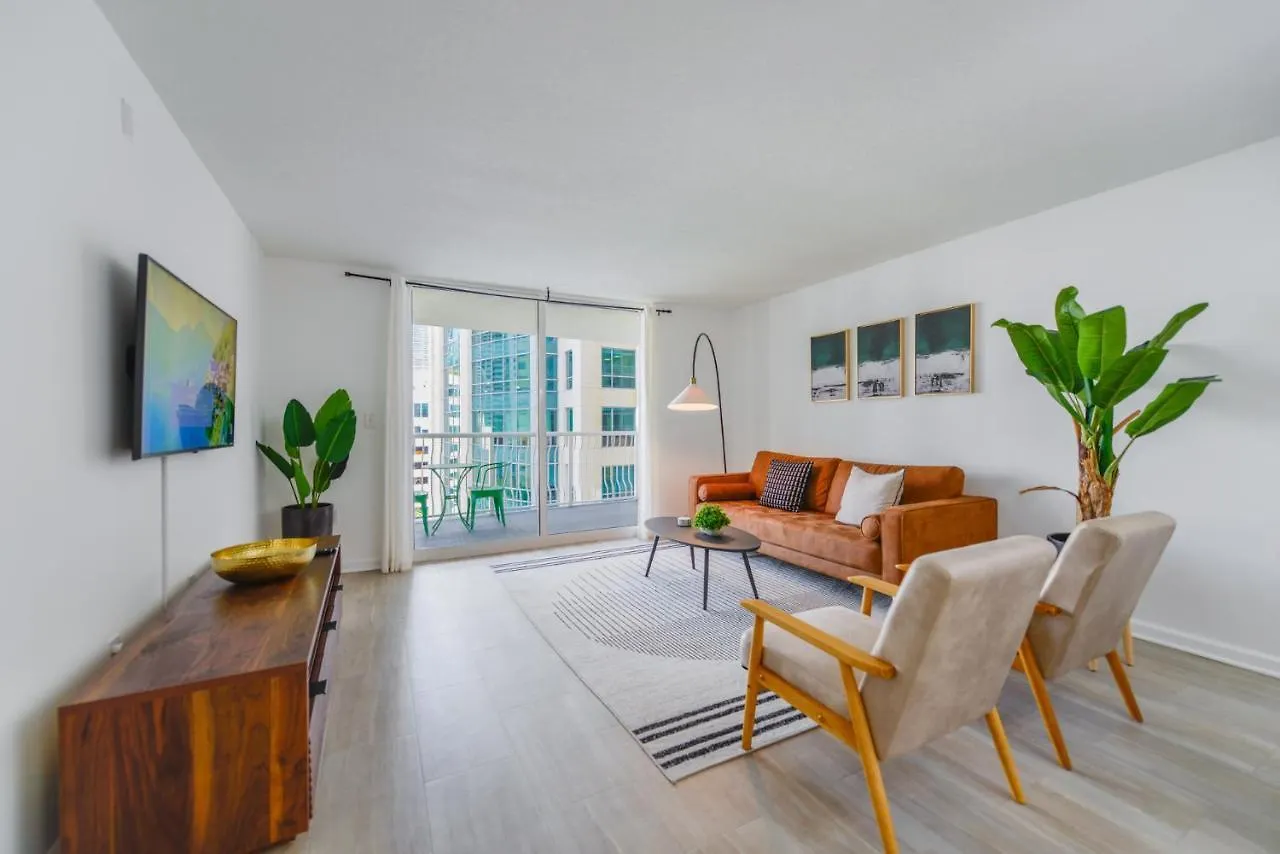 With Panoramic Views In Brickell Appartement