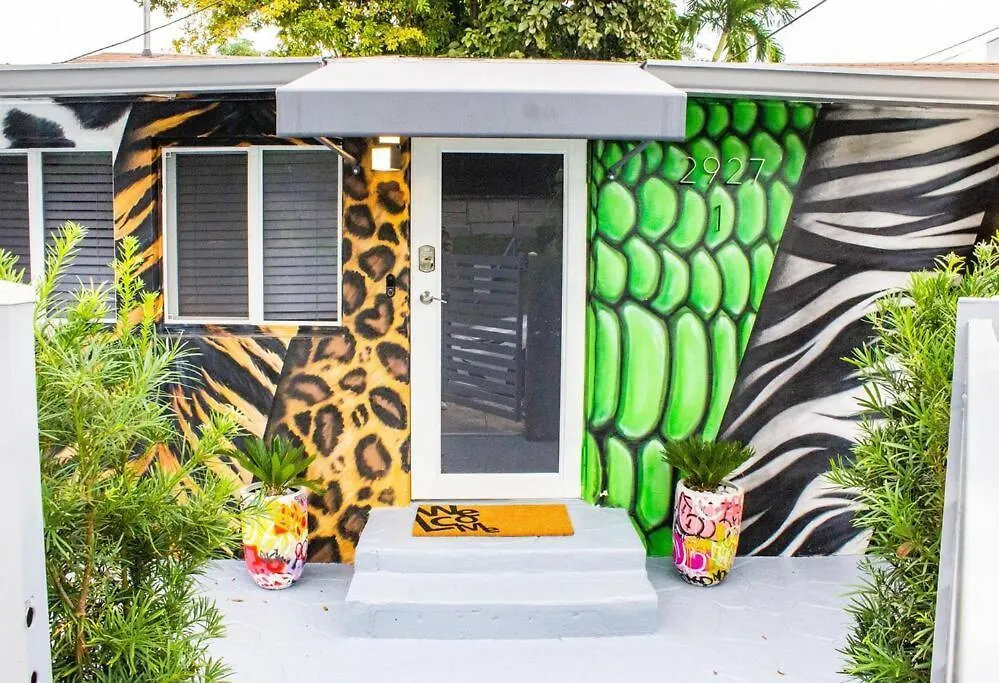 Σπίτι διακοπών Unique Art Escape W/ Hottub, Arcade & Murals Μαϊάμι