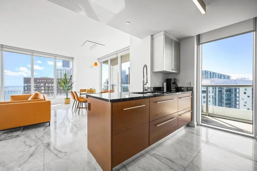 41st Floor Icon Brickell Corner 2 Bed/2bath With Bay And Cityview • 5 Star Apartman *