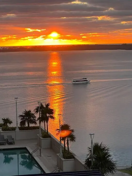 Rooftop Pool With Water View Miami