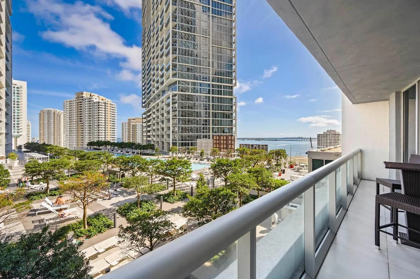 Luxury 1 Bedroom W Icon Brickell-waterviews 公寓