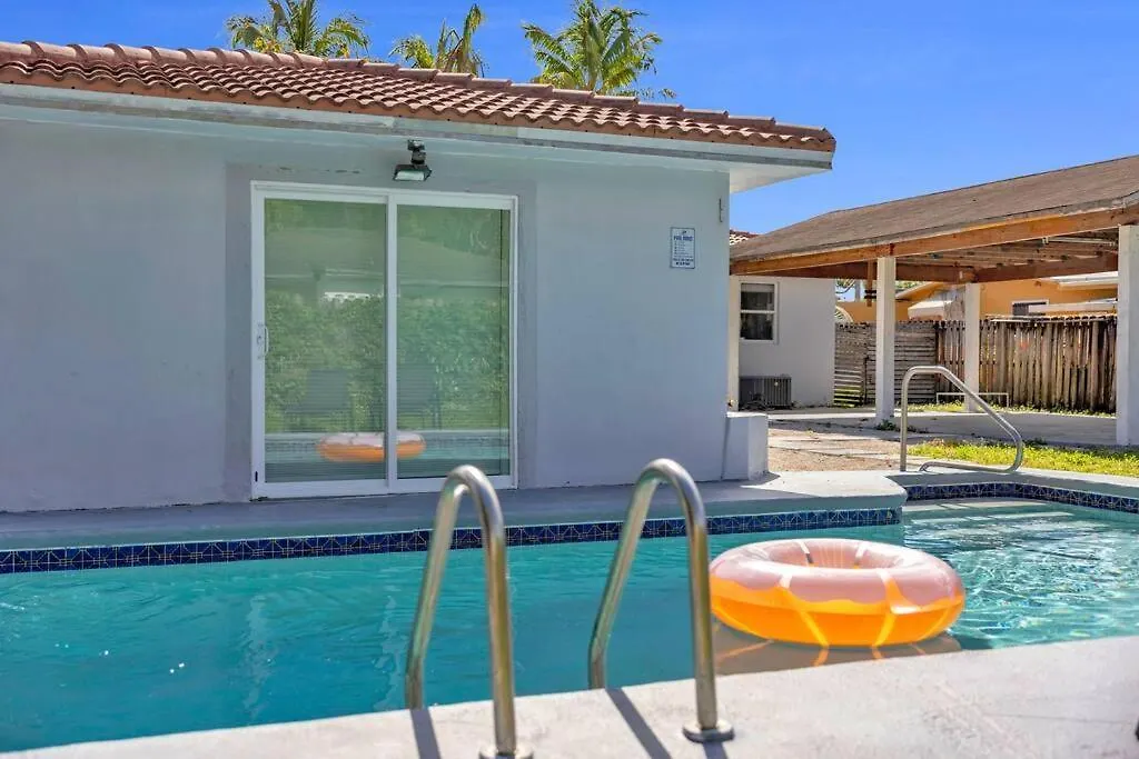 別荘 Paradise-poolside House-centrally Located マイアミ