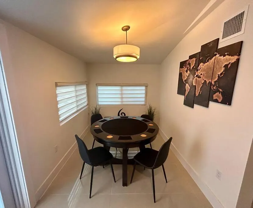 Modern W Jacuzzi Near Wynwood-design District-mia Airport Holiday home