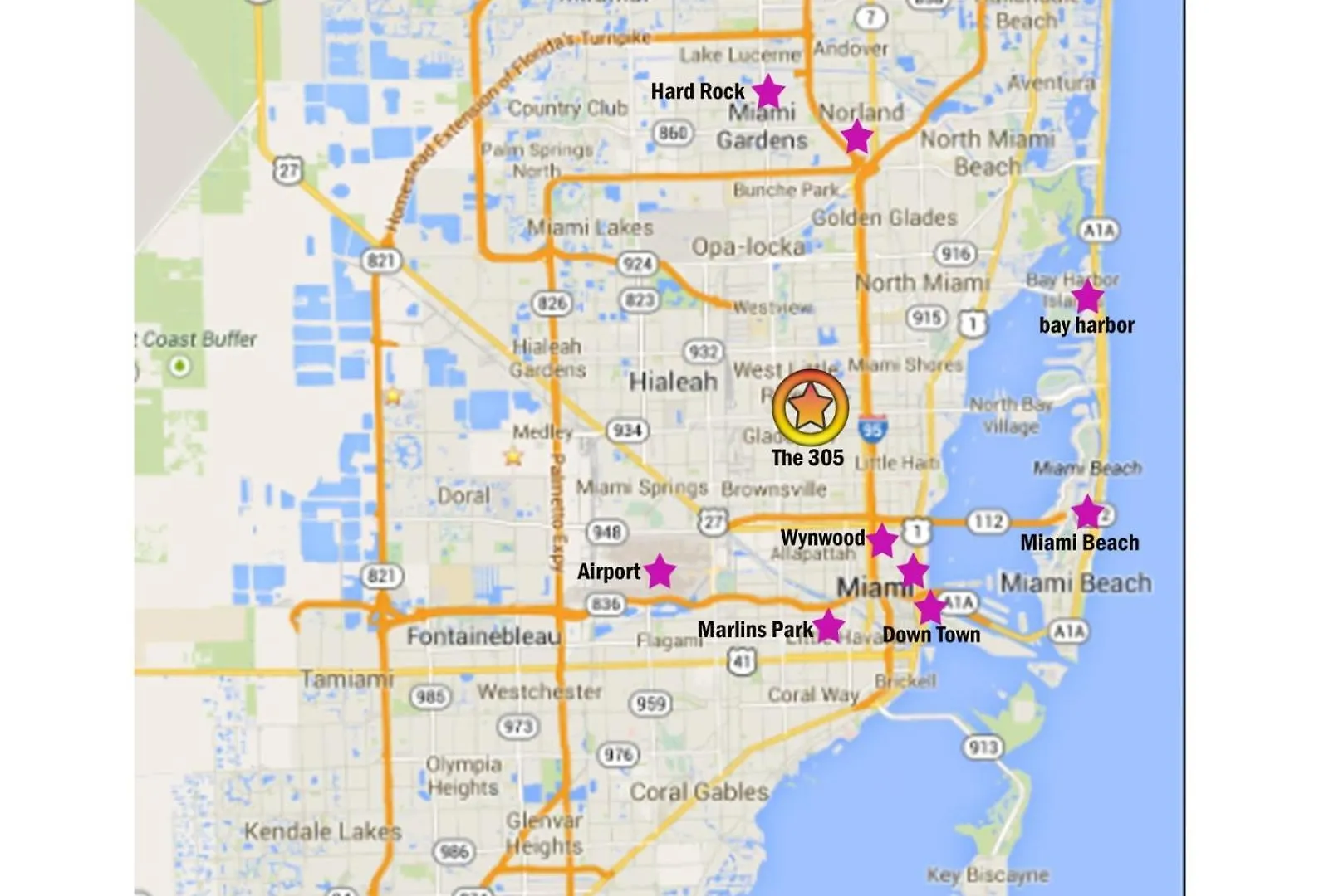 The 305 Holiday home Miami