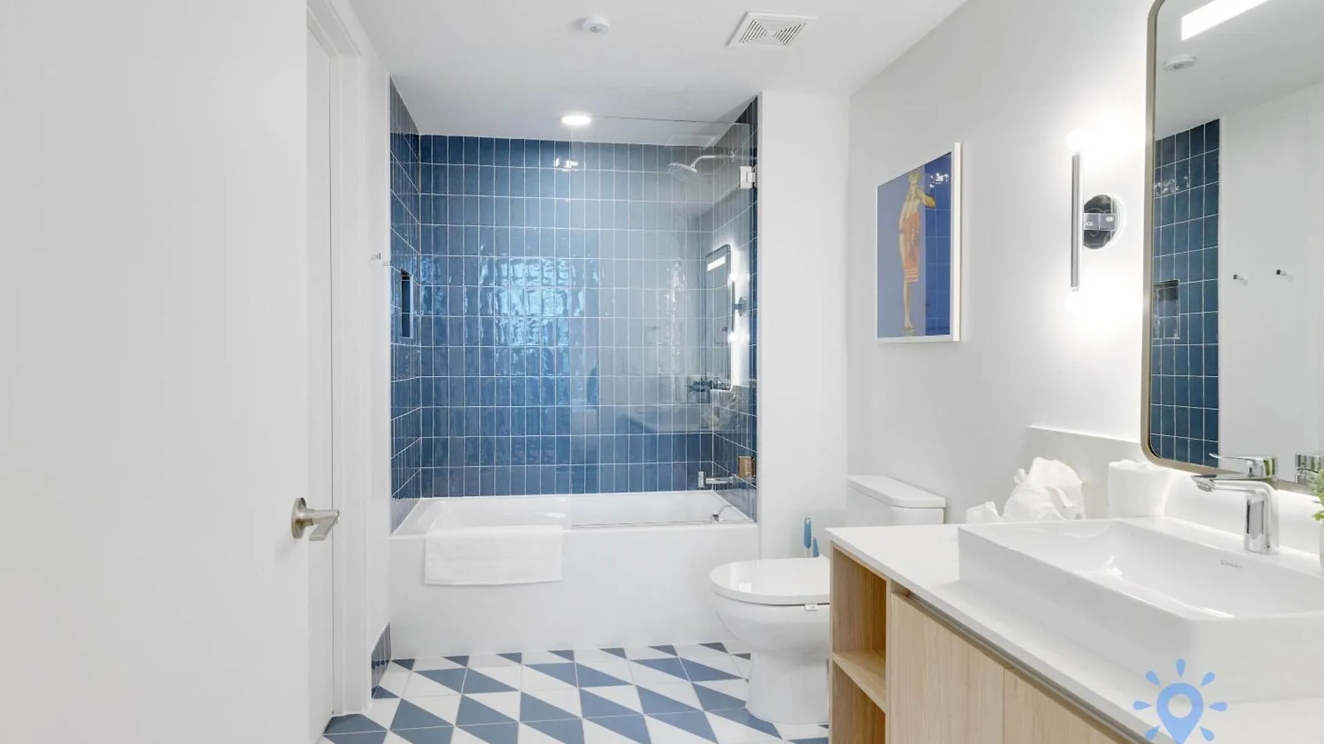 Apartment Stylish 2br With Pool & Balcony Miami