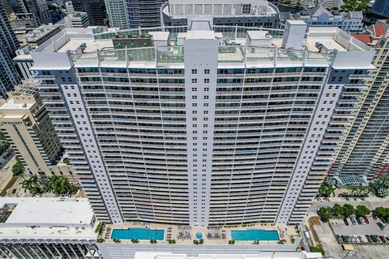 Hébergement de vacances Luxe Brickell Gem With Huge Balcony N Ocean Views Miami