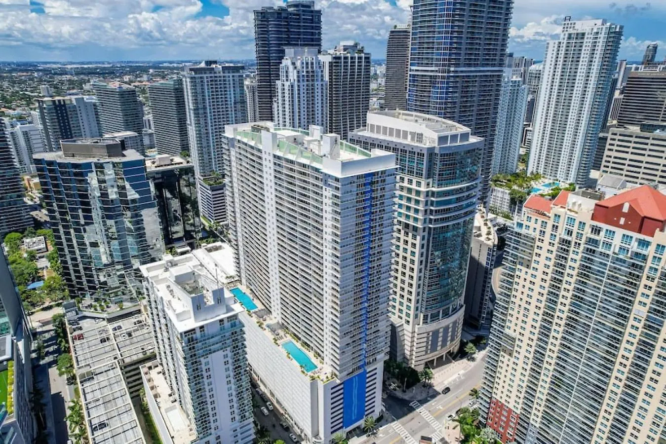 Hébergement de vacances Luxe Brickell Gem With Huge Balcony N Ocean Views Miami