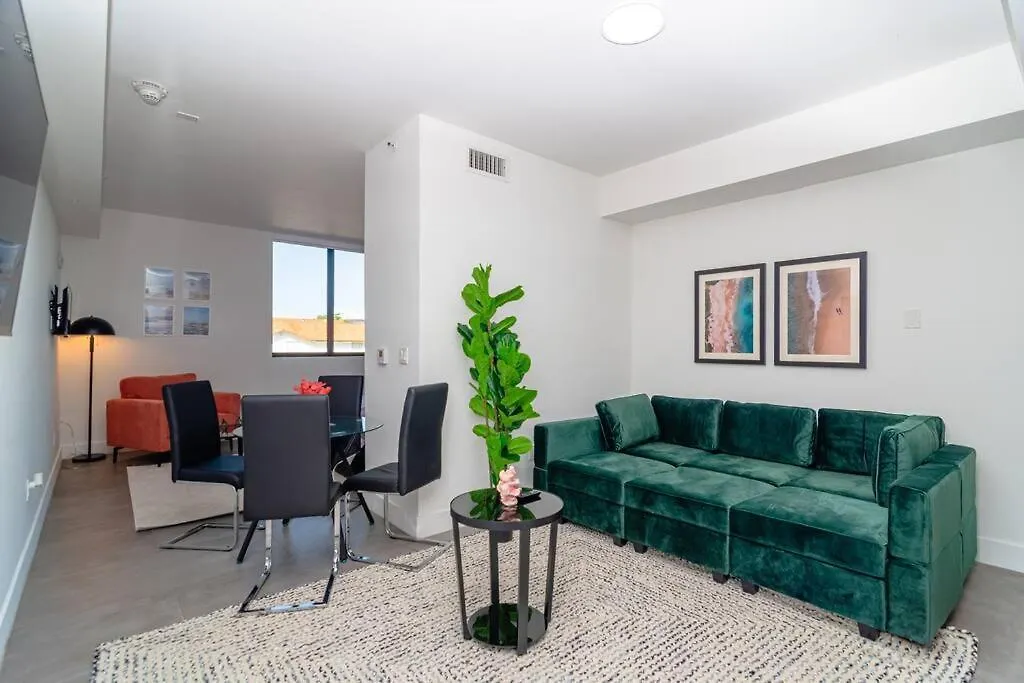 아파트 Relaxing 1br In Close To Brickell And South