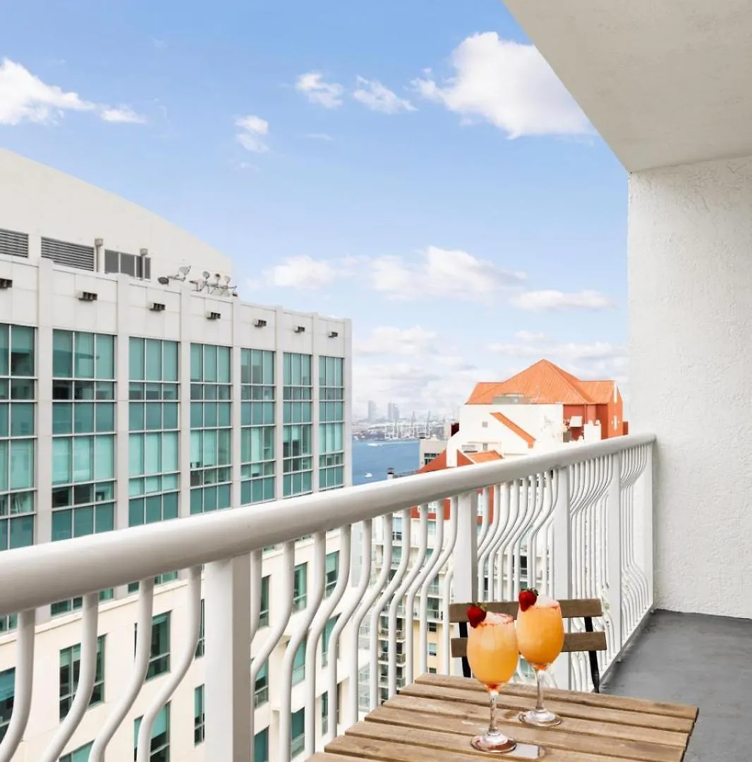 Luxury 1bd In Downtown Brickell Free Parking * 迈阿密