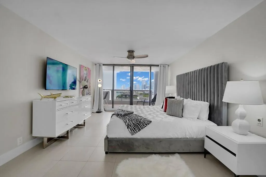 Iconic! Skyline & Water Views Daire Miami
