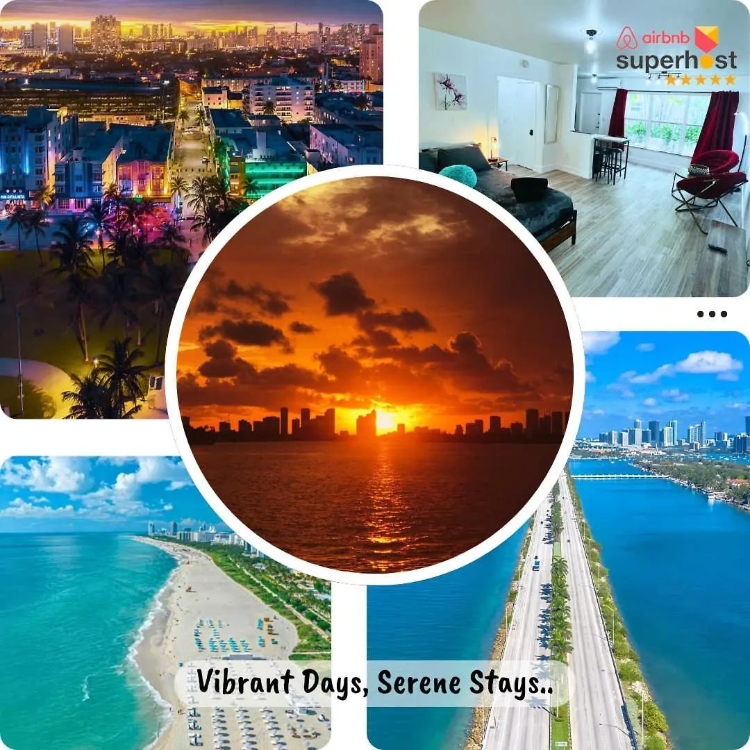 Cozy Xxl Free Parking Apartment Miami