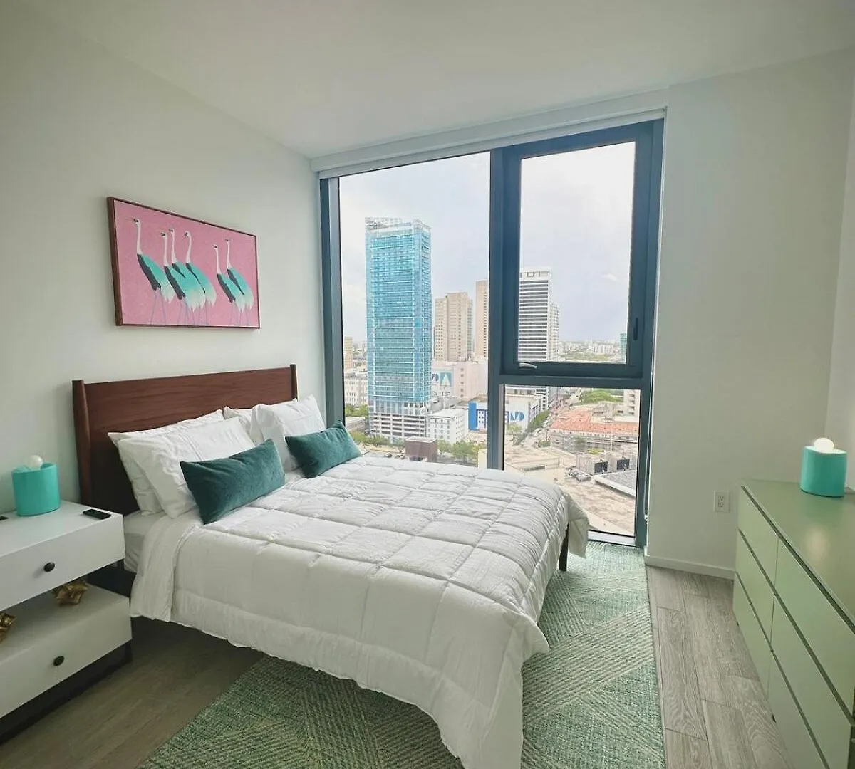 דירה Miami-brickell Luxury 2br-2bath With Skyline Views - Walking Distance To Heat Arena & Bayside מיאמי