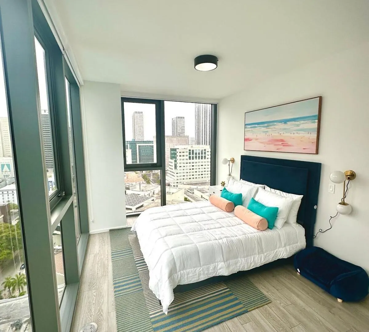 Miami-brickell Luxury 2br-2bath With Skyline Views - Walking Distance To Heat Arena & Bayside מיאמי