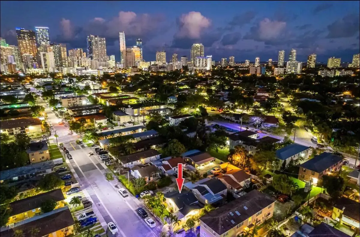 Vakantiehuis New 3bed 2bath Brickell & 8th Street Miami