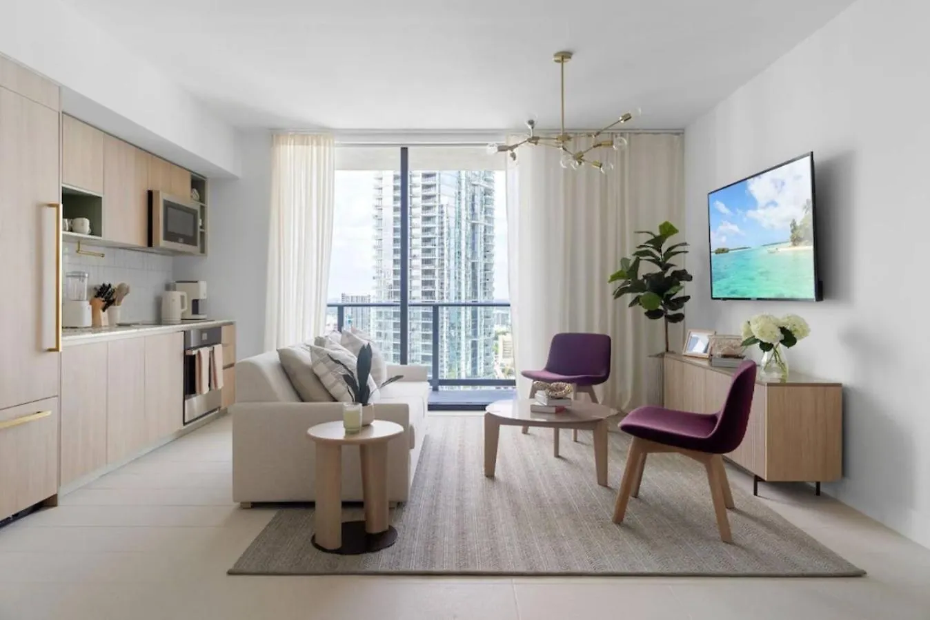 3002 Downtown In Front Of Kaseya Center With Gym And Pool Vakantiehuis
