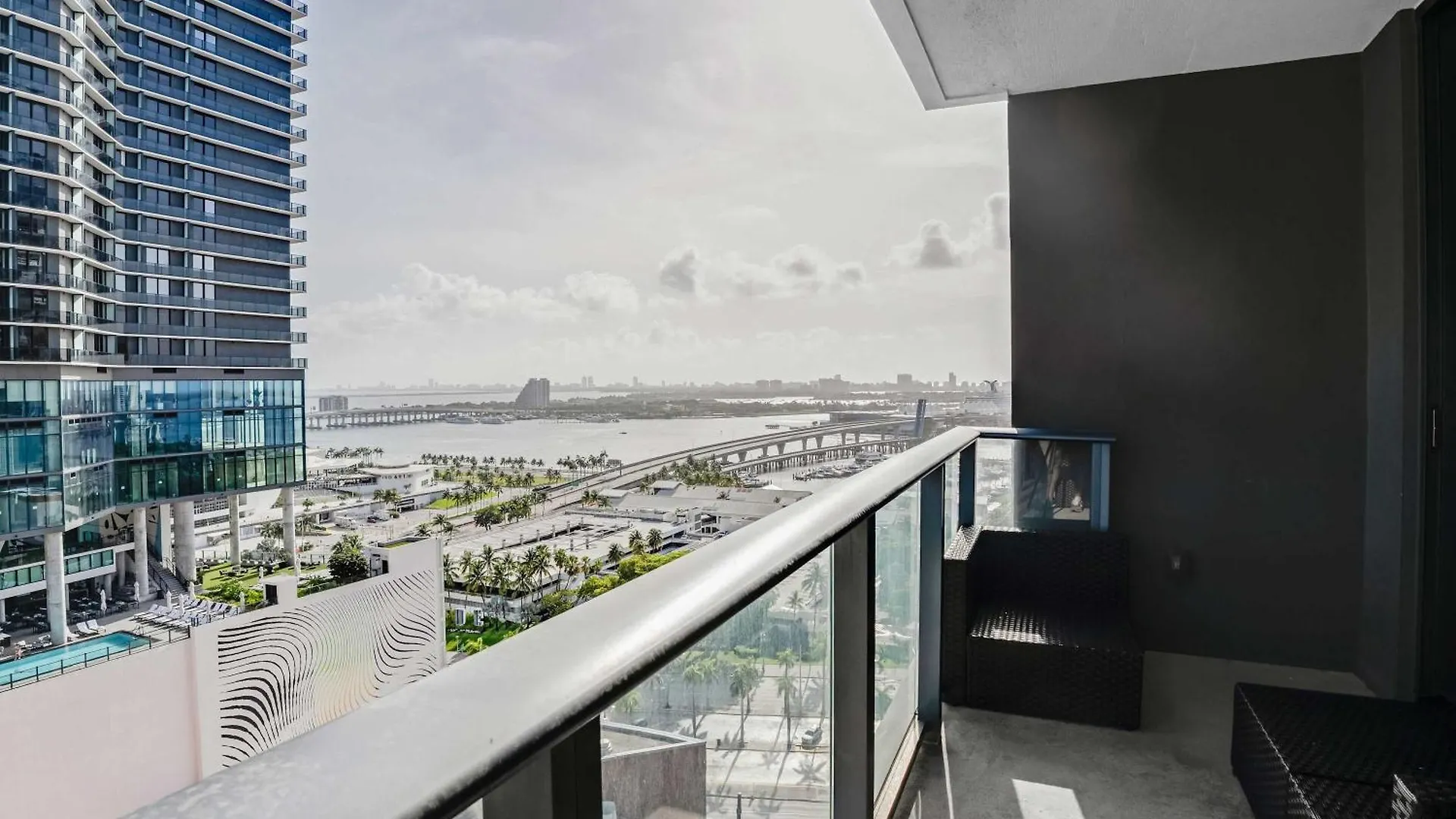 公寓 Cbd Luxepad 2b2b With Bay Views Gym Lounge 迈阿密