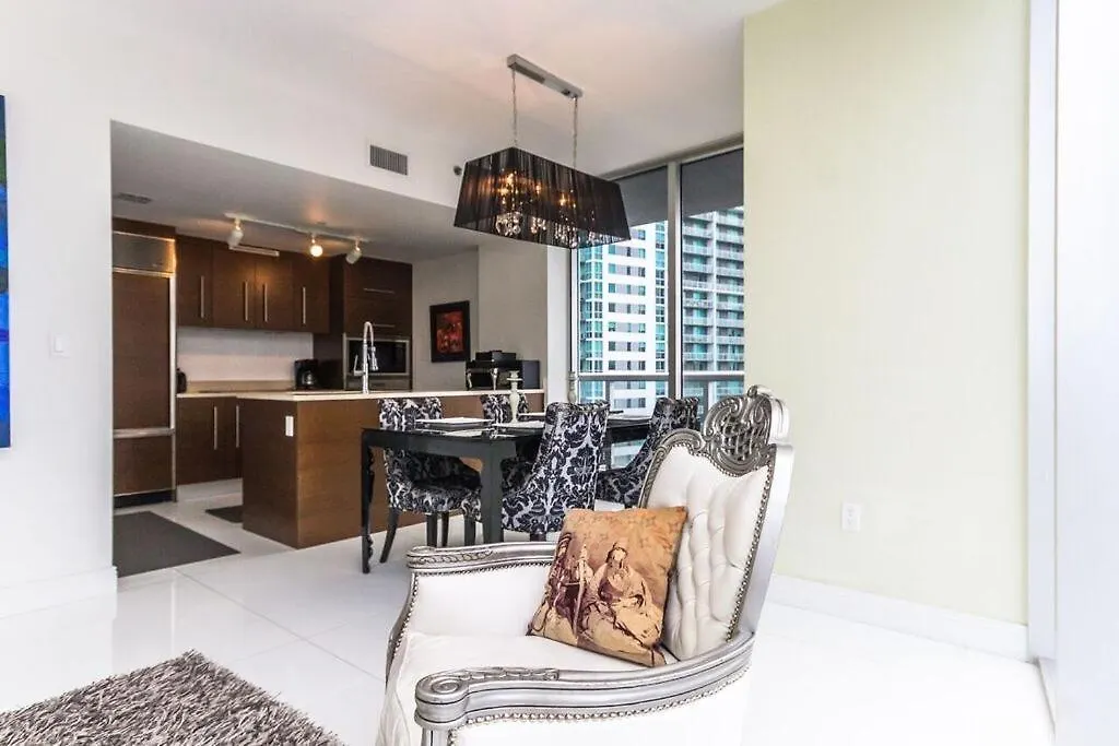Luxury Waterfront In The Urban Oasis At Icon-brickell Free 公寓 *