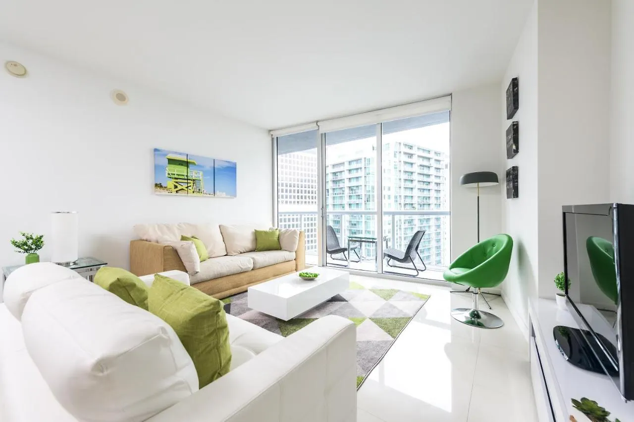 Waterfront Spacious Luxury 1 Bedroom Iconbrickell Apartment Miami