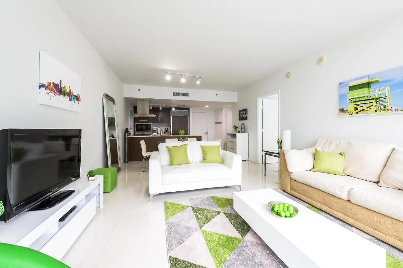 Apartment Waterfront Spacious Luxury 1 Bedroom Iconbrickell Miami