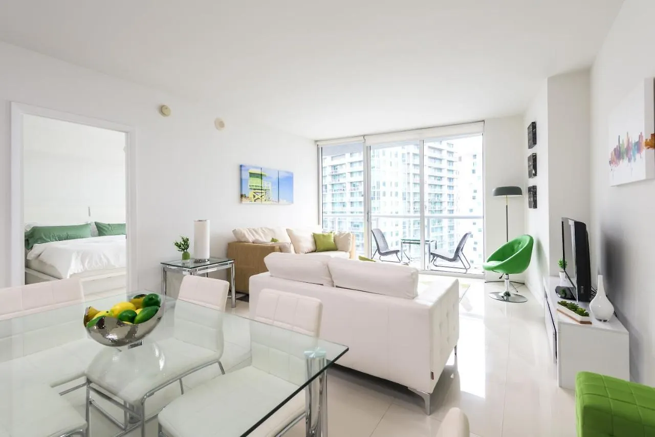 Waterfront Spacious Luxury 1 Bedroom Iconbrickell * Miami