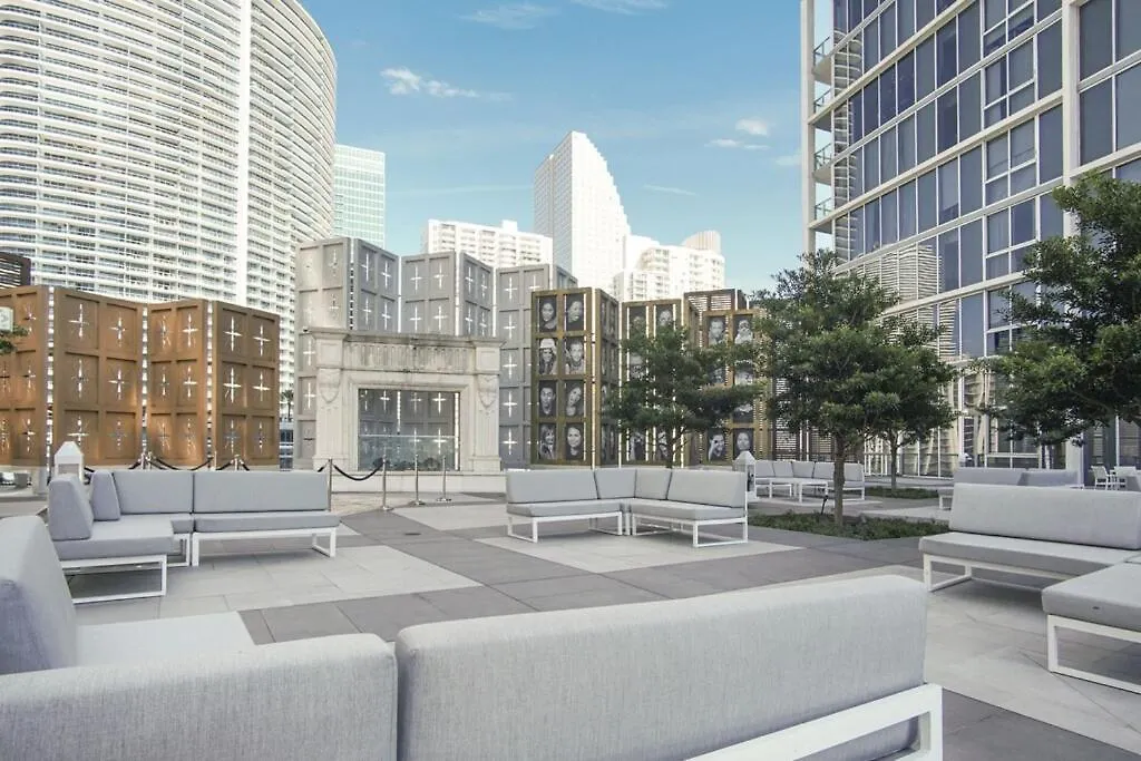 公寓 Luxury Waterfront In The Urban Oasis At Icon-brickell Free *