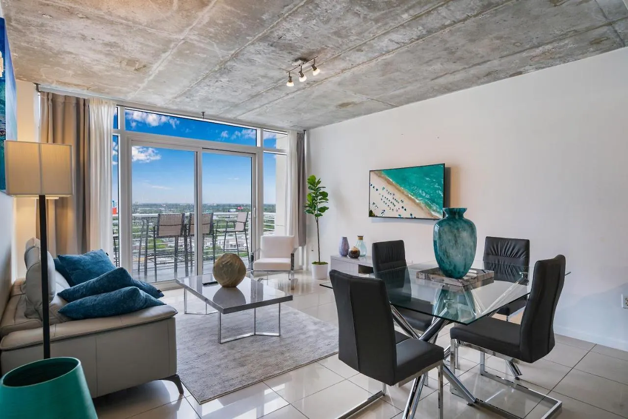 Apartment Luxury Exclusive Unit 1Br Midtown / Free Parking Miami