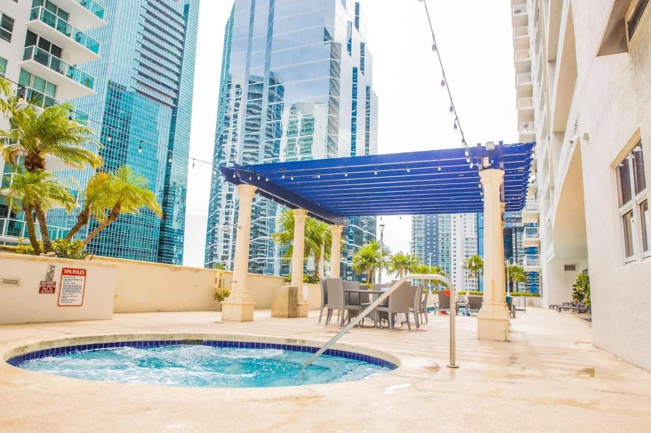 Luxury 1bd In Downtown Brickell Free Parking Apartment *