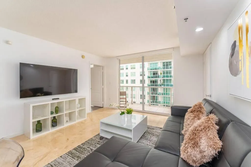 4br With Bay View At Brickell, Free Parking * Miami