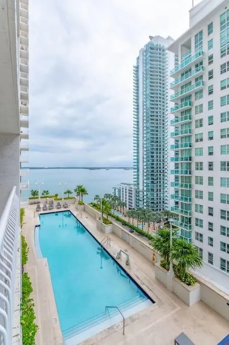 Daire 4br With Bay View At Brickell, Free Parking