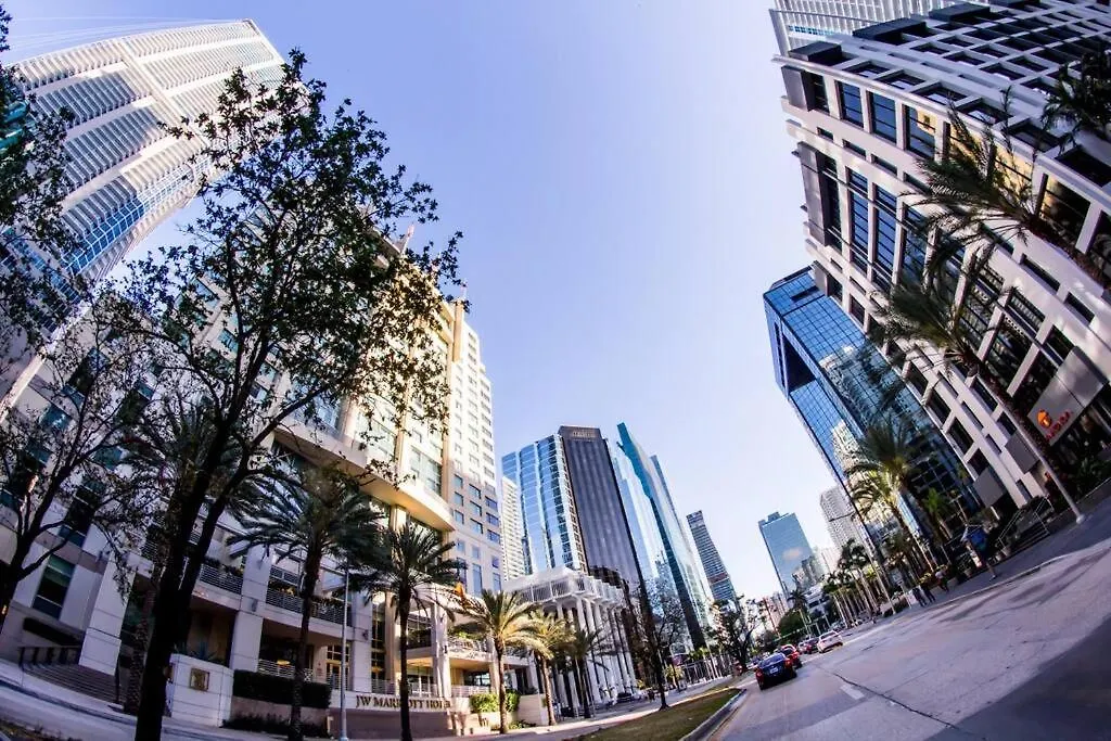 4br With Bay View At Brickell, Free Parking Daire *