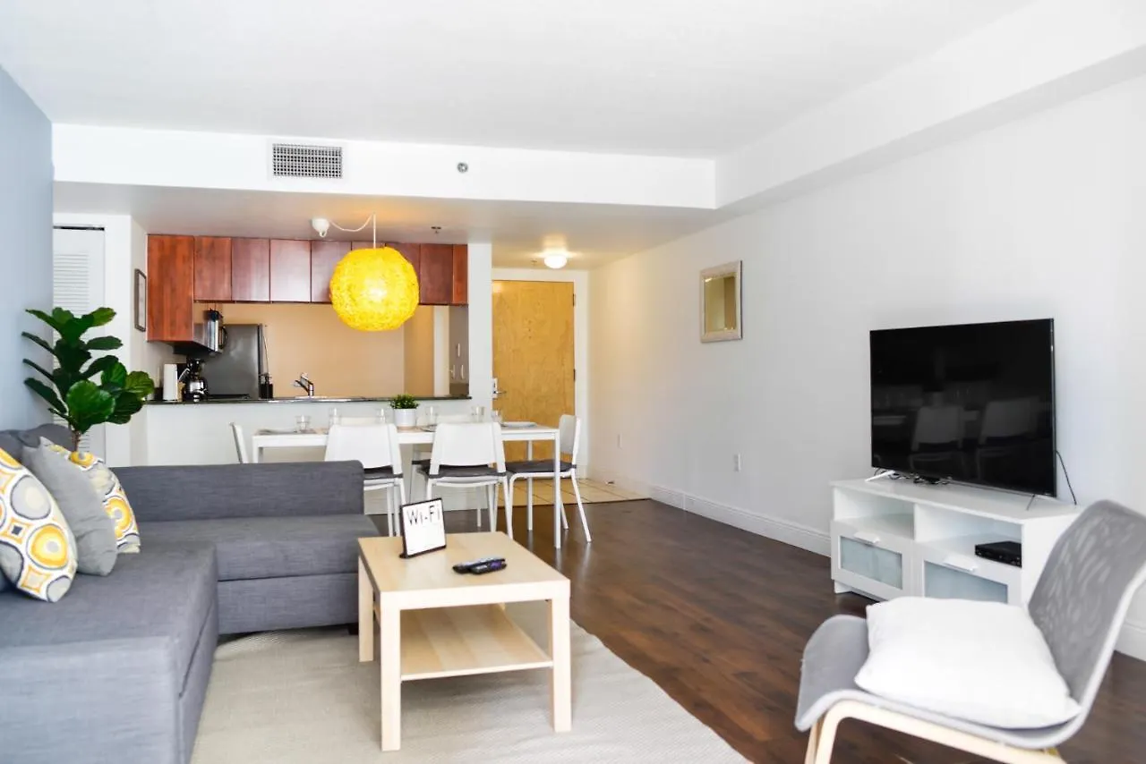 Apartment We Host - Amazing Brickell With Ocean-pool View