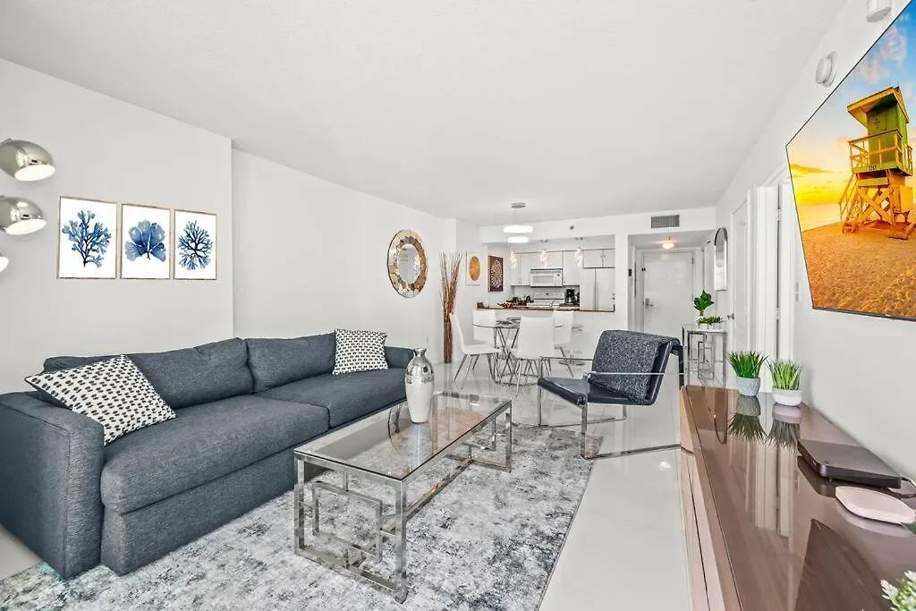 Apartment High Floor Ocean View Unit In Brickell Miami